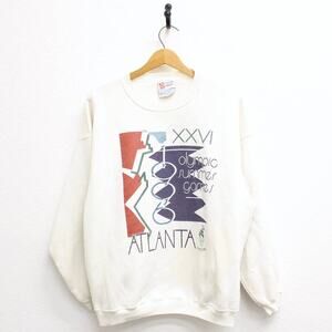 Vintage Atlanta Georgia USA 1996 Olympic Sweatshirt XL